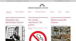 Desktop Screenshot of christuskirche-bochum.de